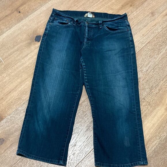 Lucky Brand easy Rider crop size 14 - Picture 2 of 9